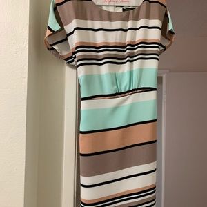 ‼️2 for $10‼️Multi color dress with tie back